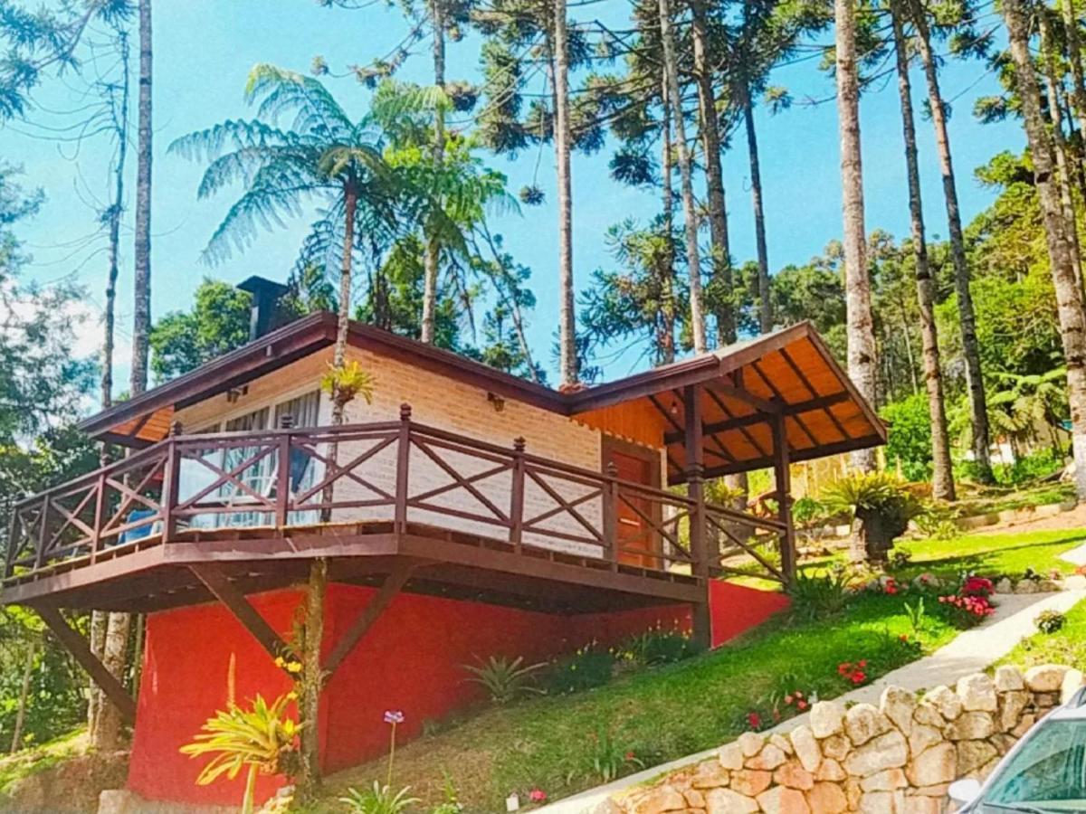 Chales Descanso Na Serra Monte Verde  Bagian luar foto