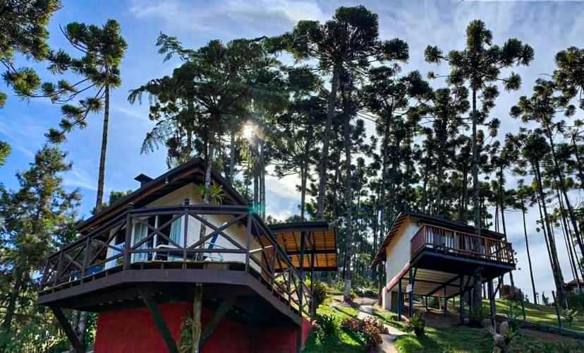Chales Descanso Na Serra Monte Verde  Bagian luar foto